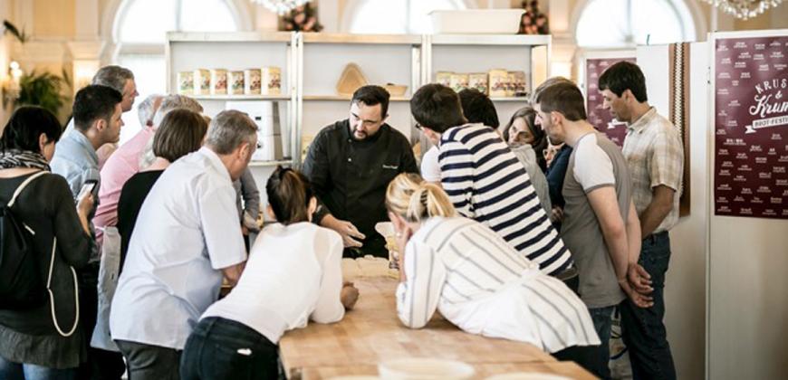 Workshop mit Dietmar Kappl beim Brotfestival Kruste und Krume in Wien